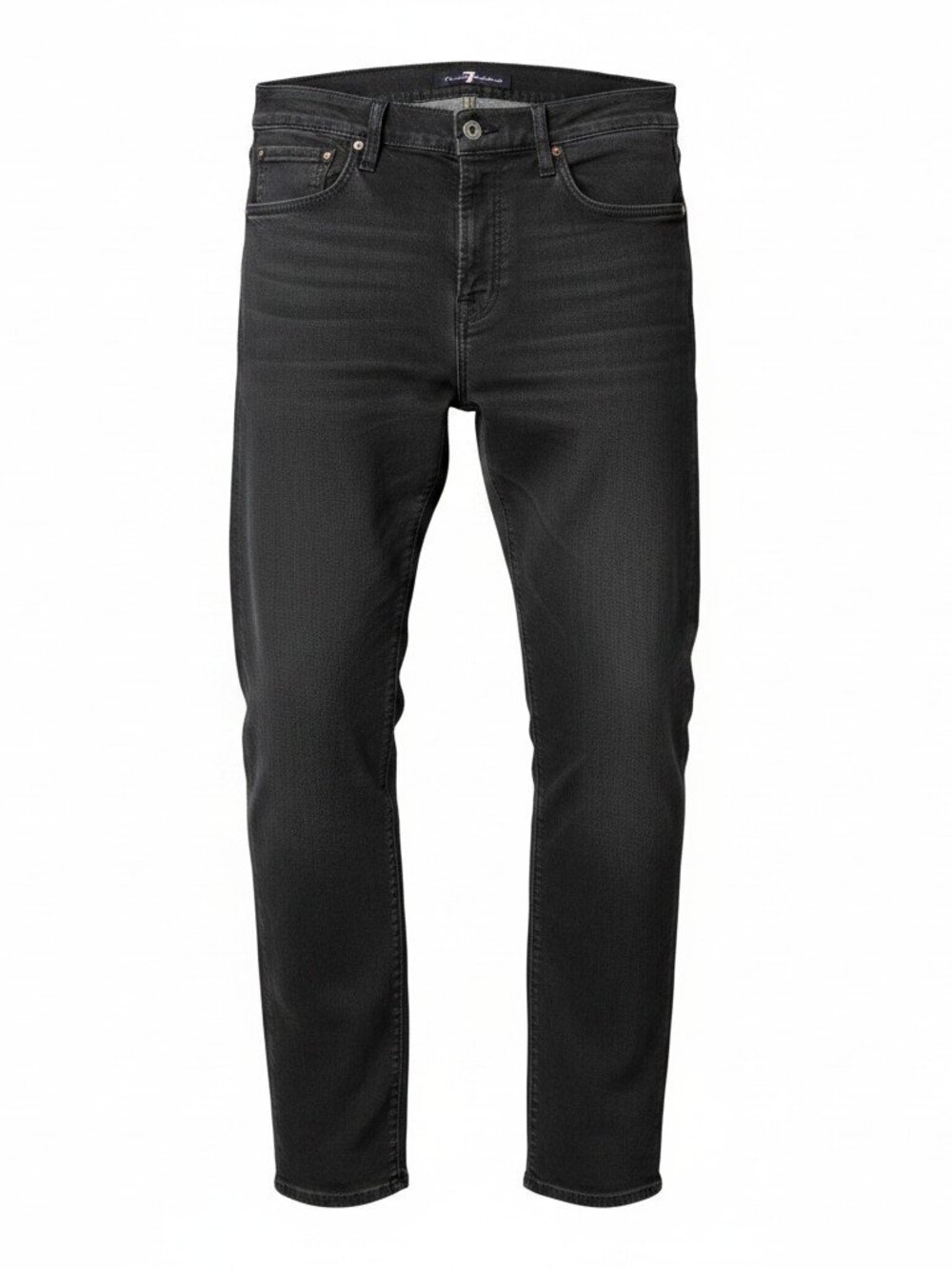 7 For All Mankind Dark Wash Straight Leg Jeans Size 34x32 - Picture 10 of 10